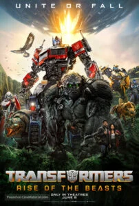 Transformers: Rise of the Beasts movie poster