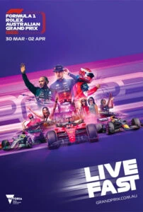 Formula 1 Australian Grand Prix poster